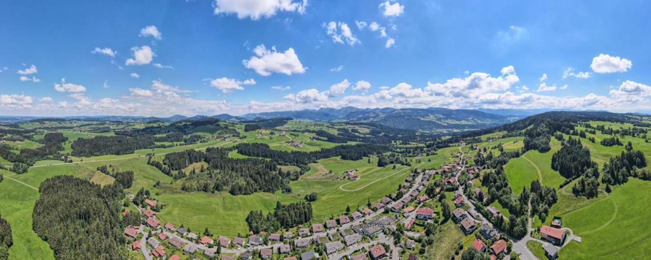 Allgaeu Chalet Mit Berg-Panorama Oberreute Exterior foto